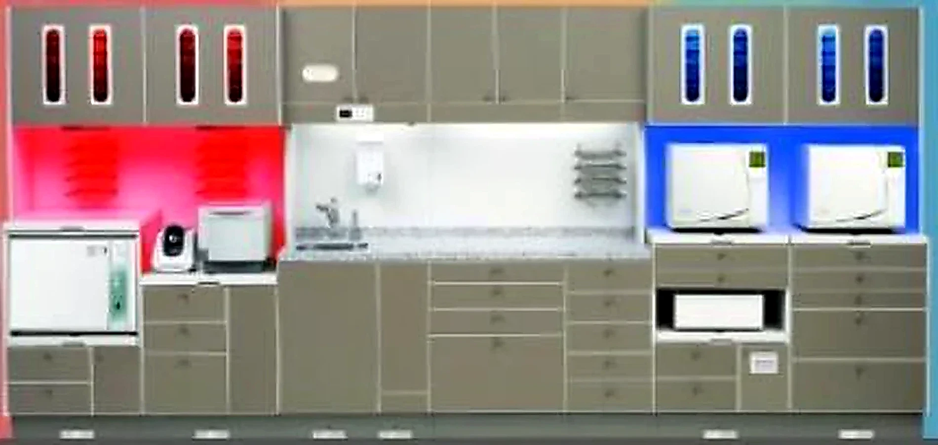 DC-19-B dental cabinet