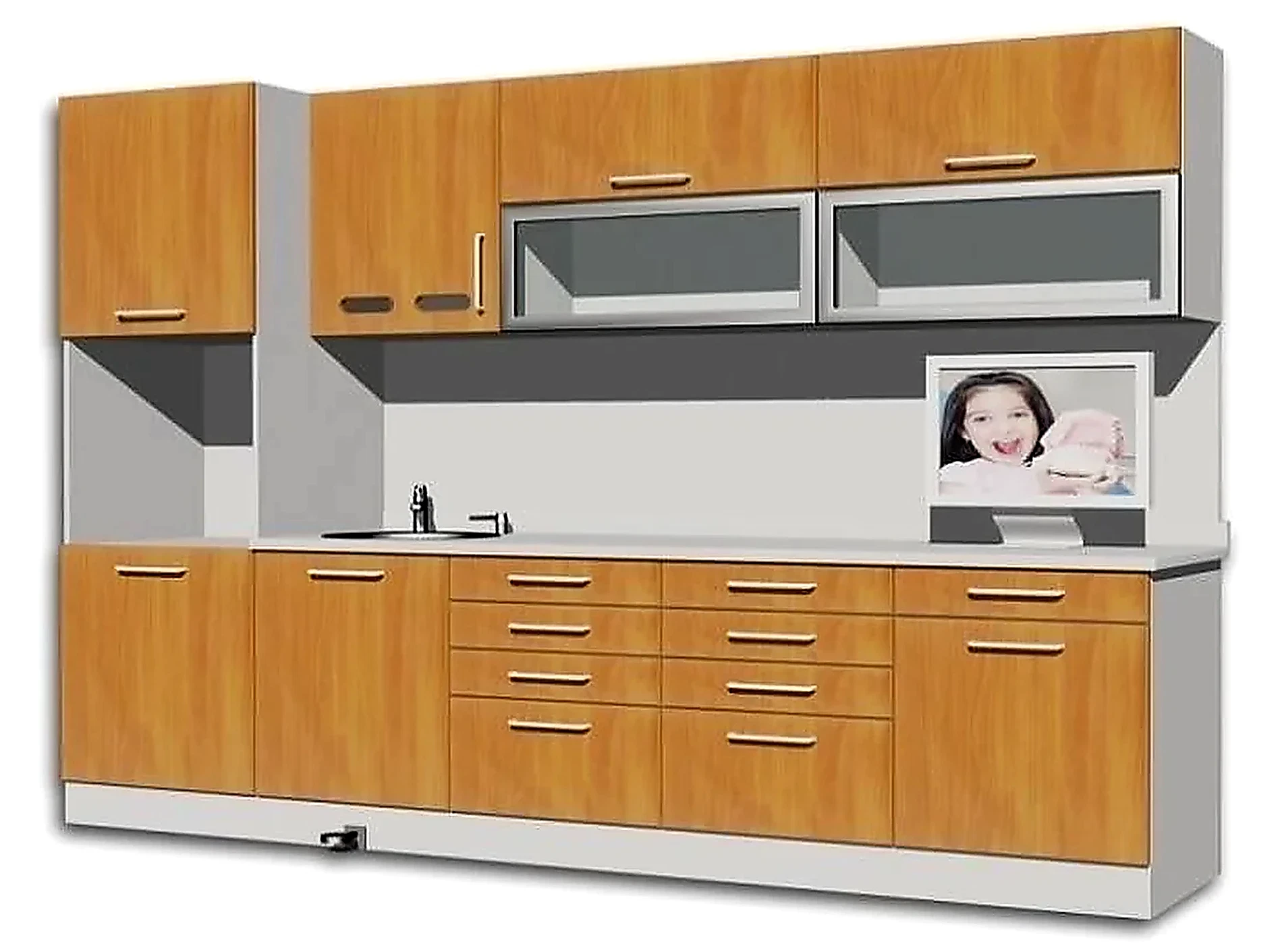 DC-21 dental cabinet
